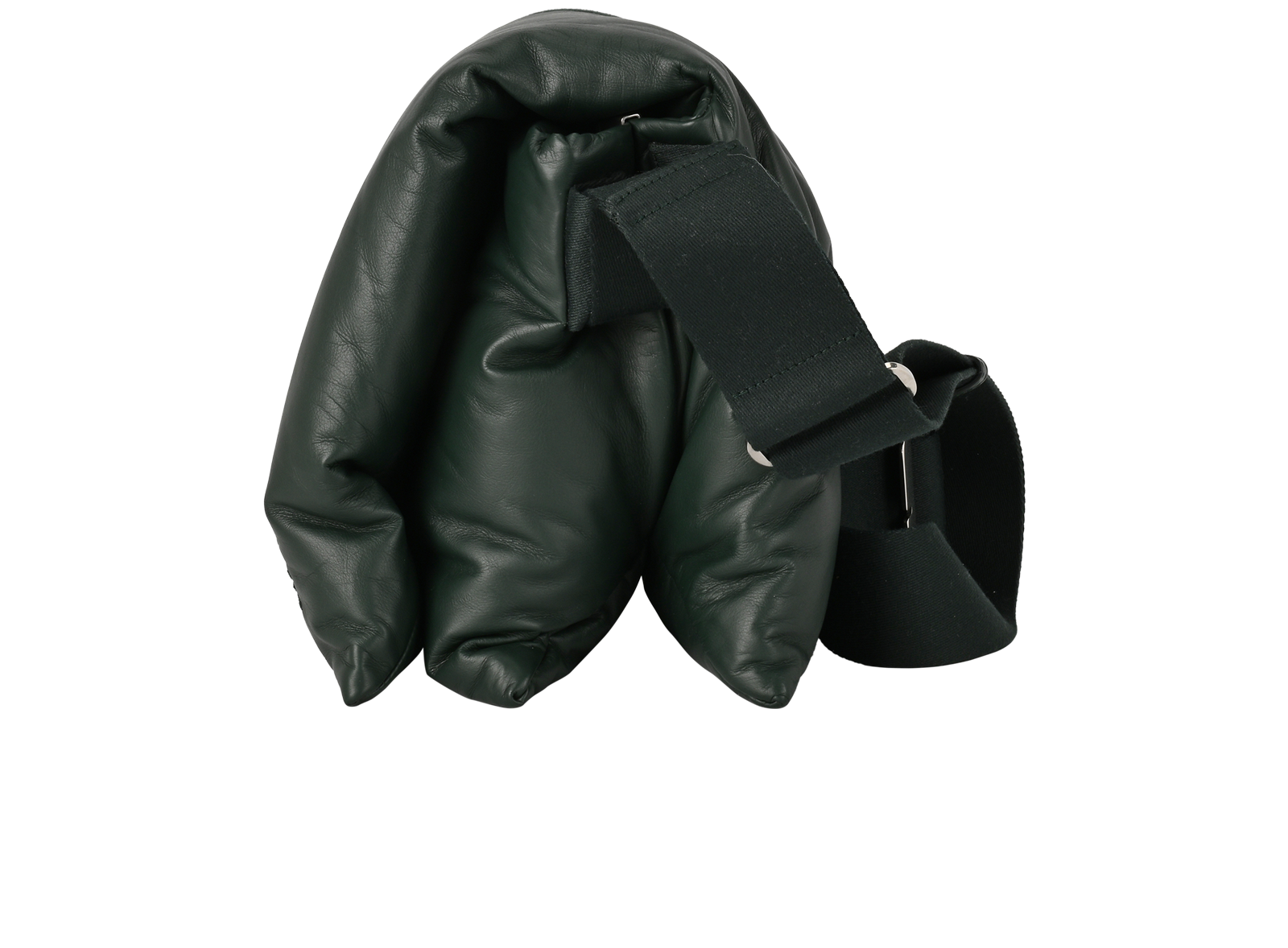 Burberry Pillow Messenger, &pound;550, Handbags, Green, Leather, Bottom view